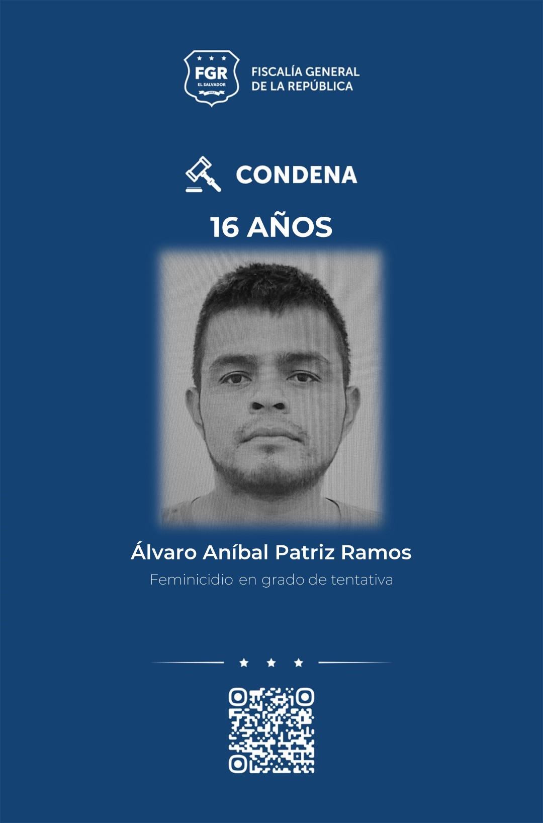 Álvaro Patriz condenado intento de feminicidio 